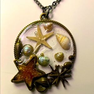 Ocean Themed Pendant Necklace